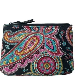 Vera Bradley Parisian Paisley Zip Up Pouch